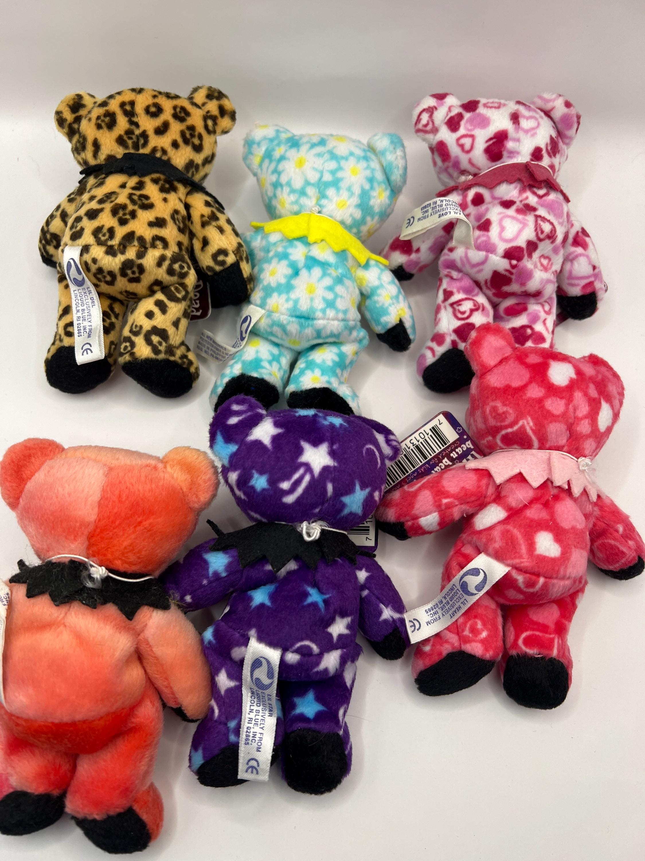 Lil Bears Limited Edition Grateful Dead Bean Bear Lil Bears Limited Edition Grateful Dead Bean Bear
