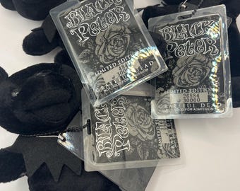Black Peter Limited Edition Grateful Dead Bean Bear Collectible by