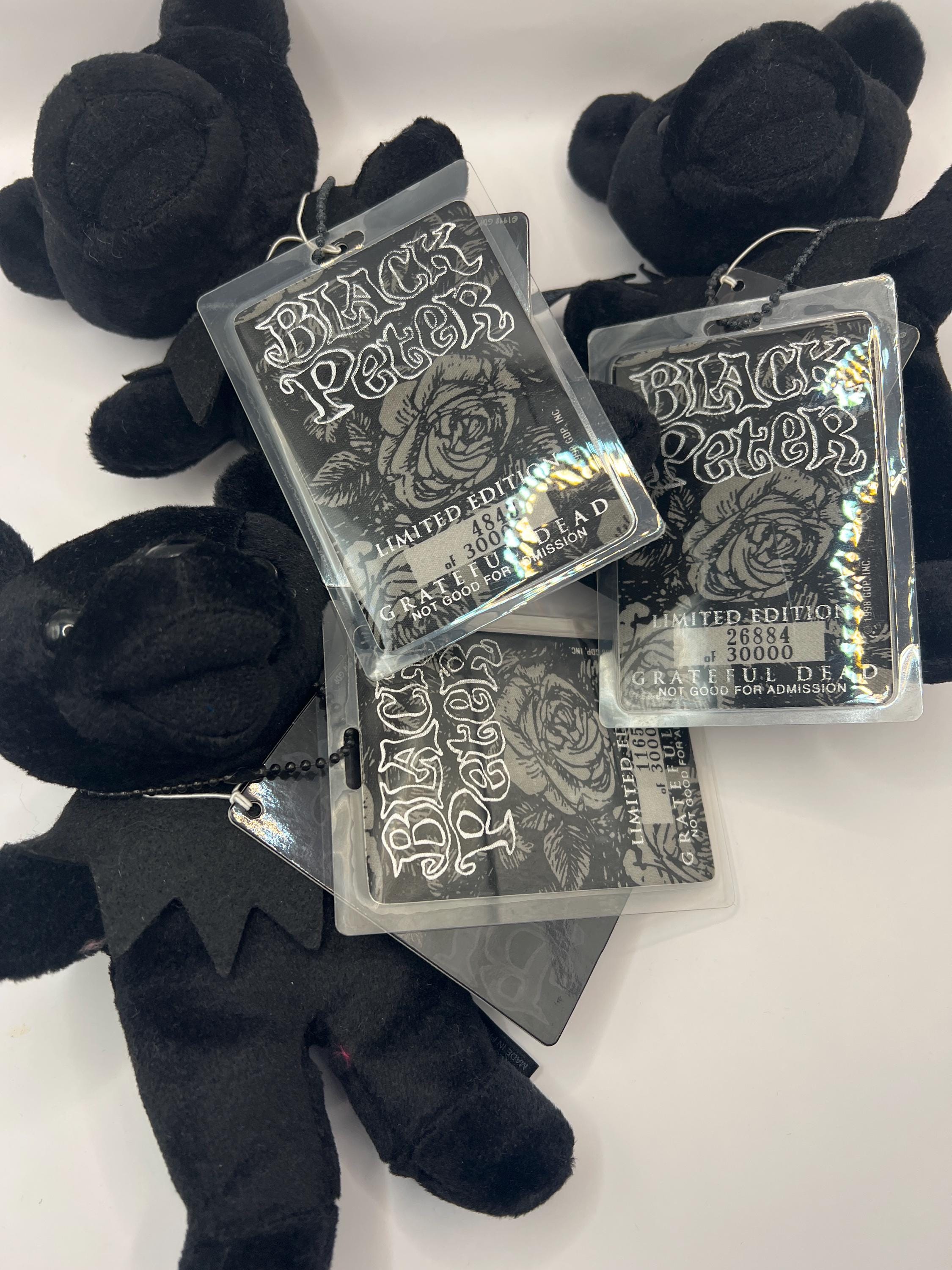 ぬいぐるみ Blackpeter;Grateful dead bear Black Peter 7