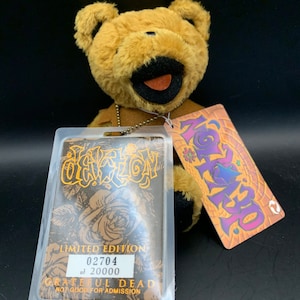 ぬいぐるみ Devotion;Grateful dead bear Limited Edition Grateful Dead Devotion Plushie Bear With