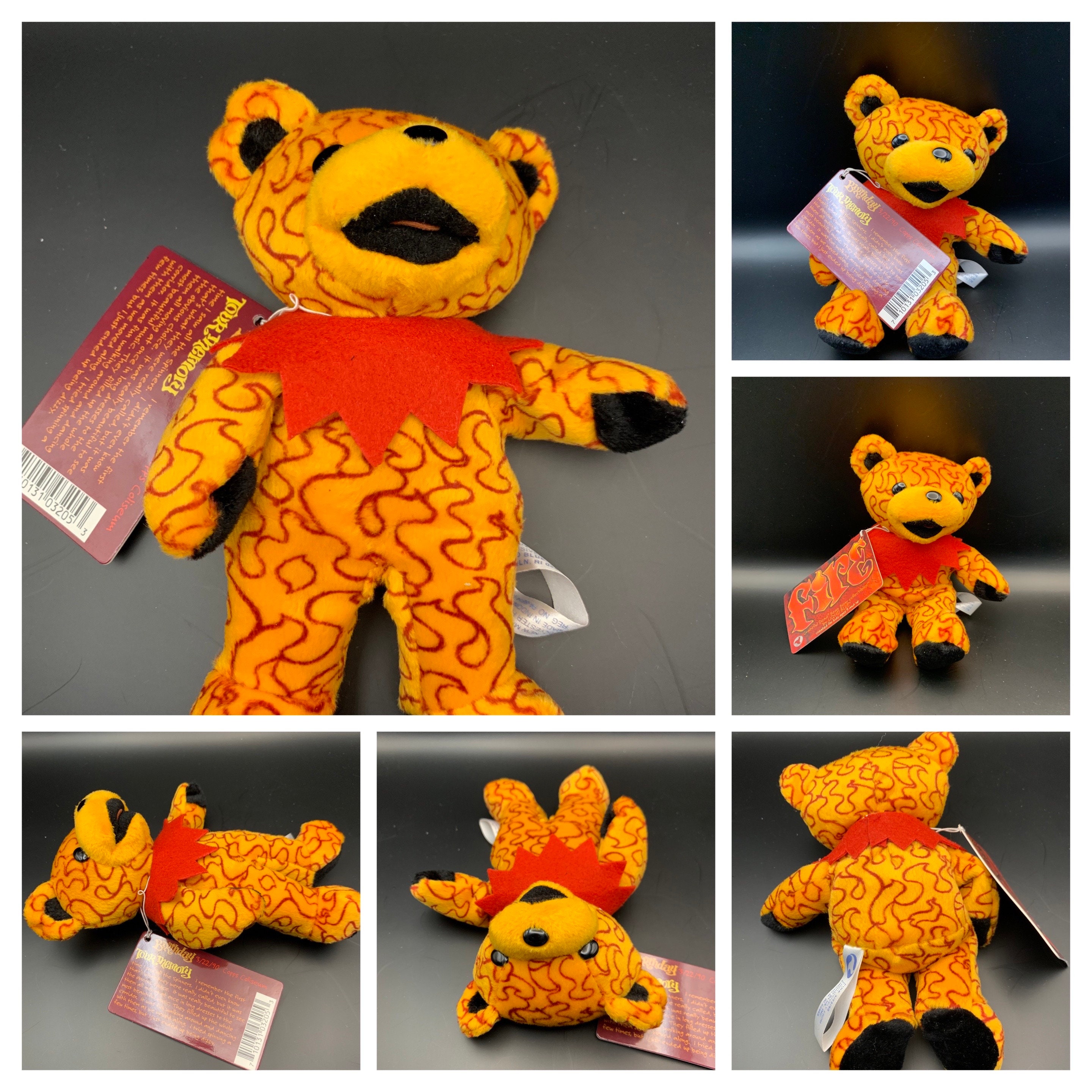 Edition 4 Grateful Dead Bean Bear Candy Man Deal Fall Tour Fire