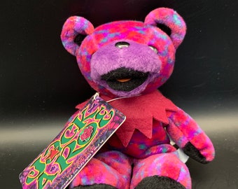 Crazy Fingers Grateful Dead Bean Bear Collectible by Liquid