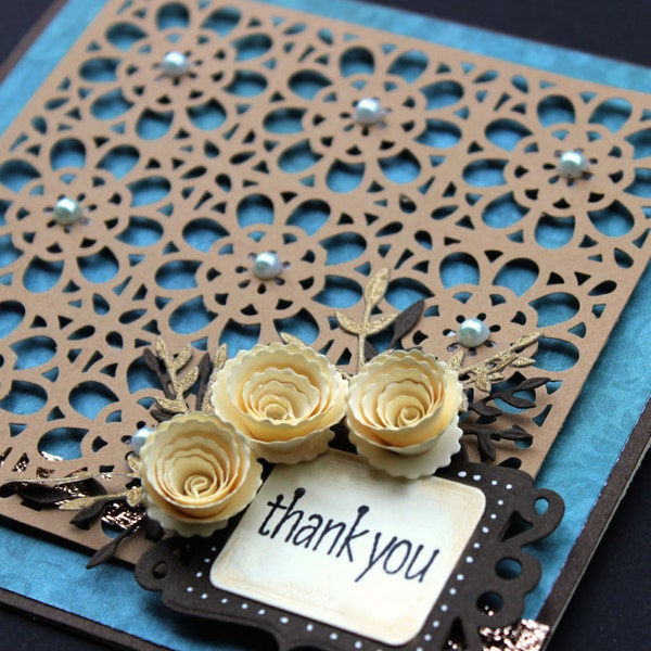 Thank you Card - 5 1/2" x 51/2"