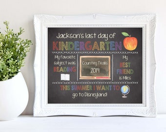 Last Day Of School Chalkboard Printable