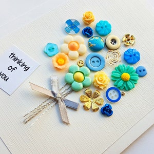 carte de vœux faite à la main pour toutes les occasions ou l’amitié – en pensant à vous