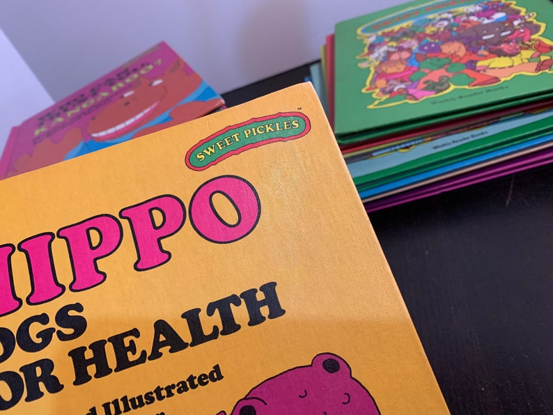 Sweet Pickles Books by Richard Hefter Large Version Etsy