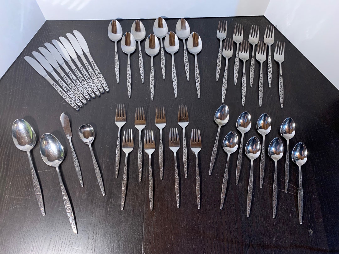 USED：Wm.A.ROGERS スプーンバングル 花柄 SLV シルバー USED：Wm.A.ROGERS スプーンバングル 花柄 SLV シルバー