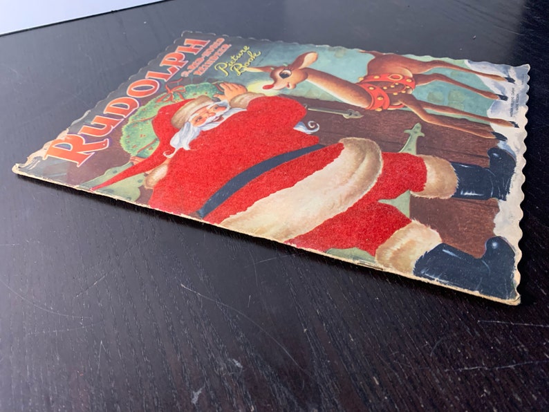 Rudolph the Red Nosed Reindeer Picture Book by Robert May, Copyright ...