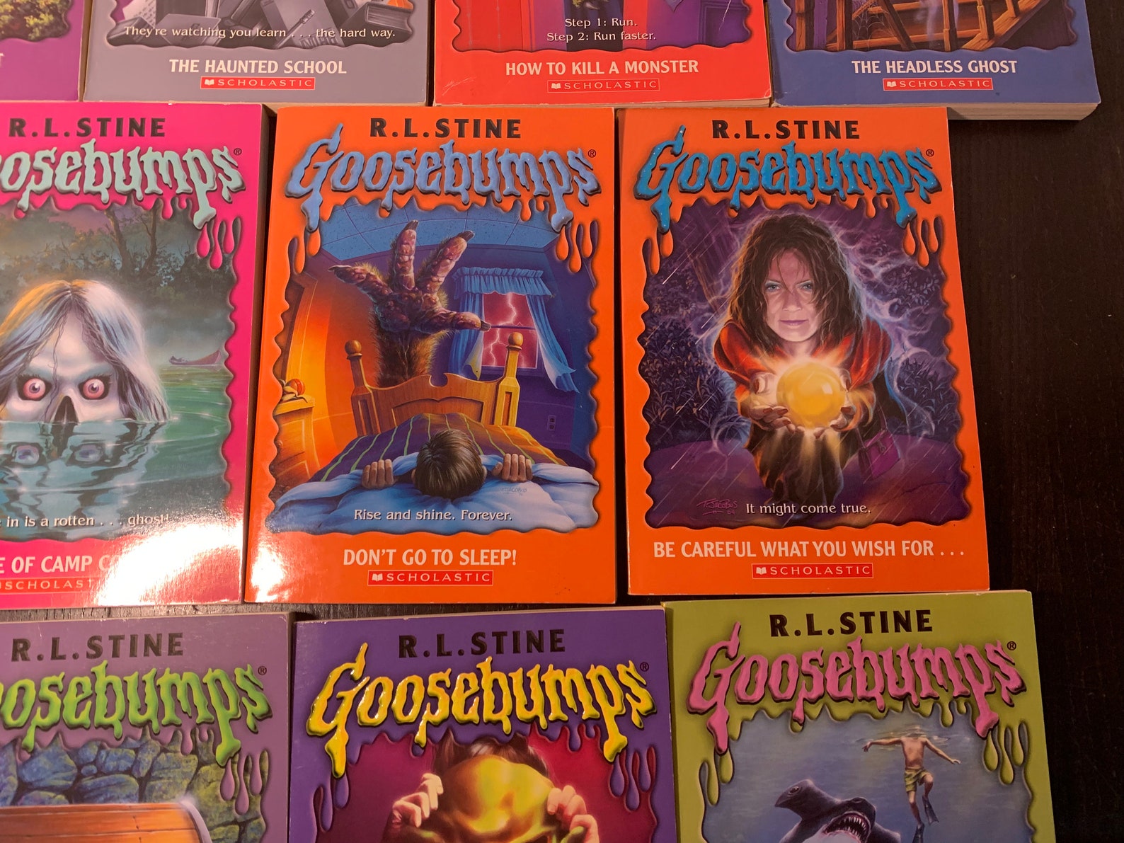 Goosebumps Books by R L Stein 1990s Cover Reprints Young - Etsy