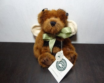 Vintage Boyds Bears and Friends Bumble B. Buzzoff Collectible Jointed Teddy Bear