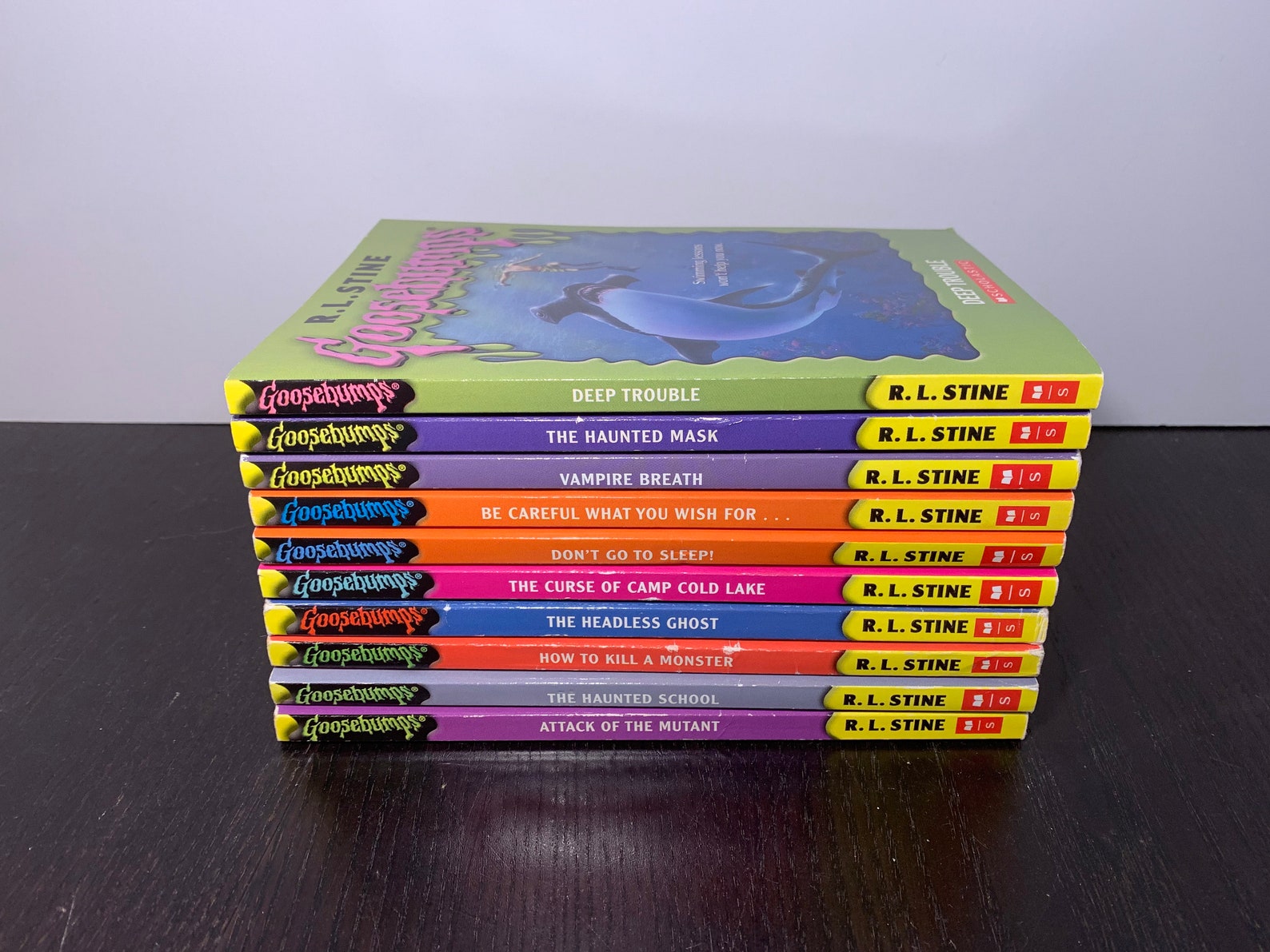 Goosebumps Books by R L Stein 1990s Cover Reprints Young - Etsy