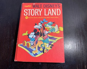 Vintage Walt Disney's Story Land Golden Book: 55 Film Stories - Etsy