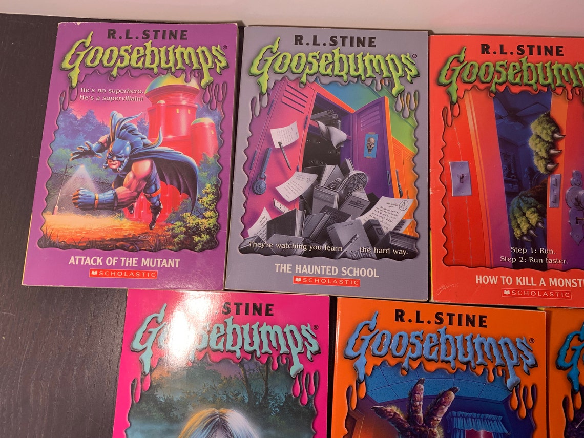 Goosebumps Books by R L Stein 1990s Cover Reprints Young - Etsy
