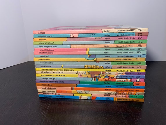 Strawberry Library of First Learning and Stickybear Books by