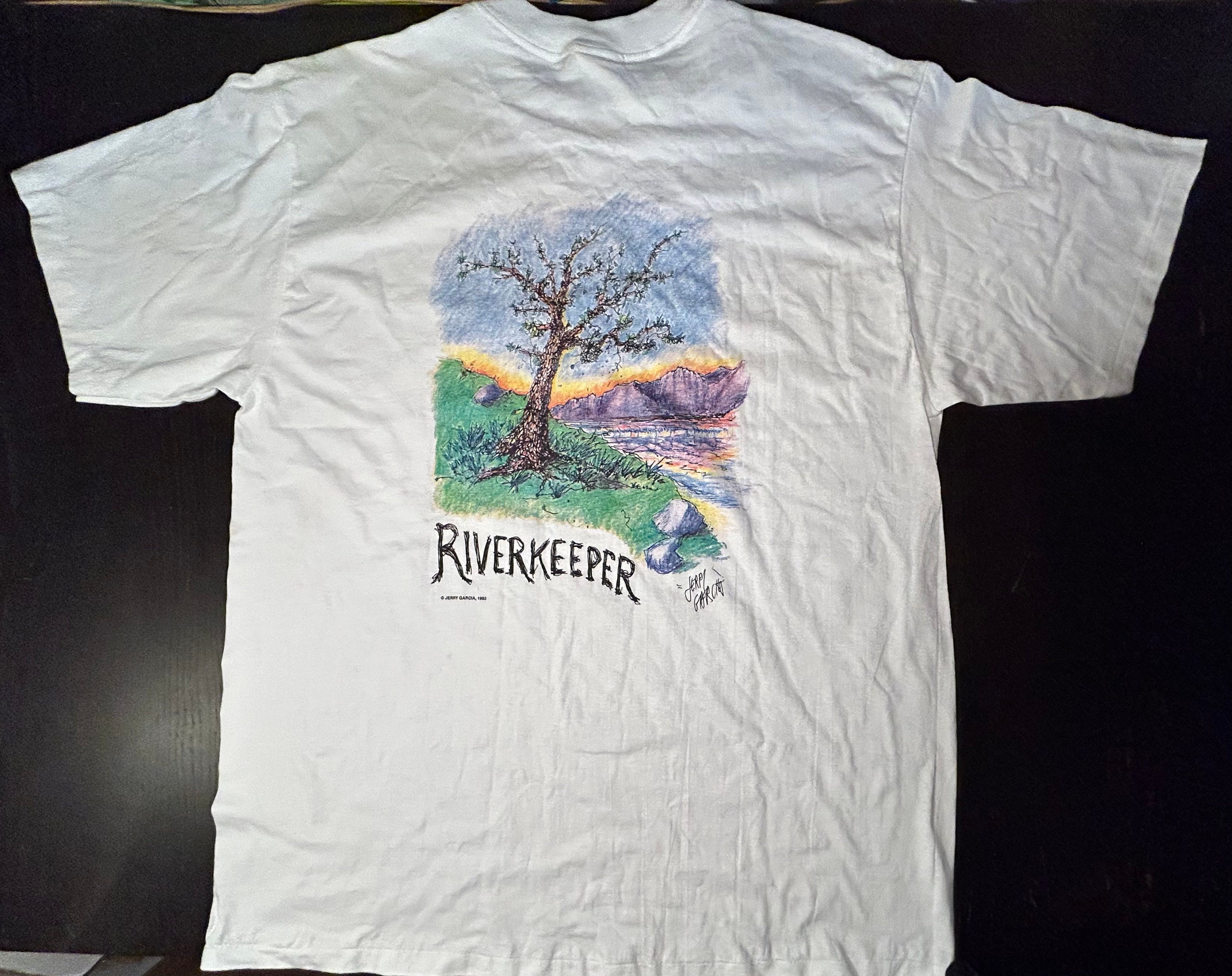 jerry garcia 90s vintage Tシャツ 1993 JERRY GARCIA BAND 1993 Tour Shirt Vintage 90s Grateful Dead