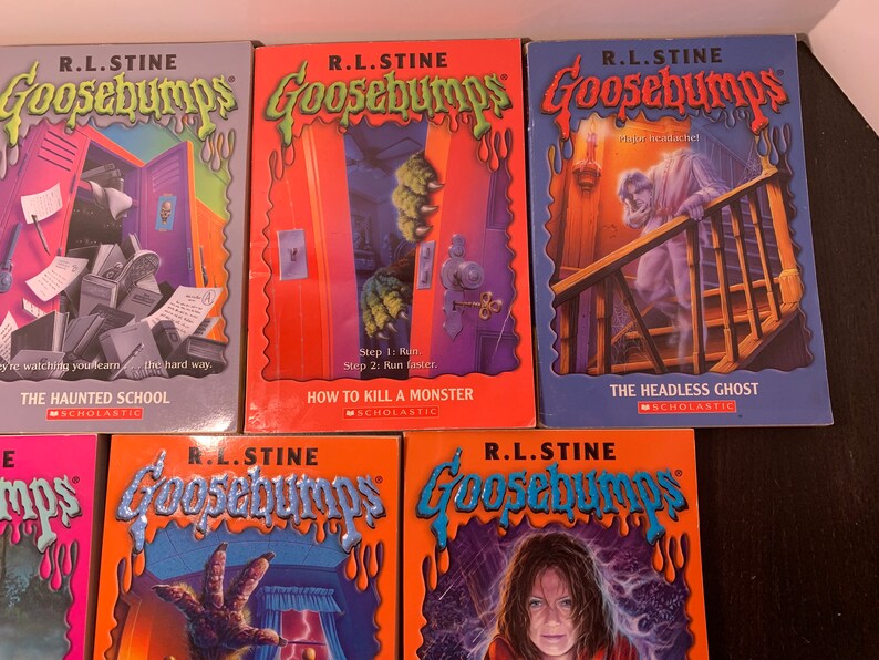 Goosebumps Books by R L Stein 1990s Cover Reprints Young - Etsy