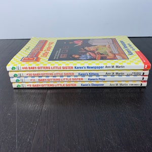 Baby-Sitters Club Little Sister Series Books by Ann M. Martin  1990s - Choose From Drop Down Menu
