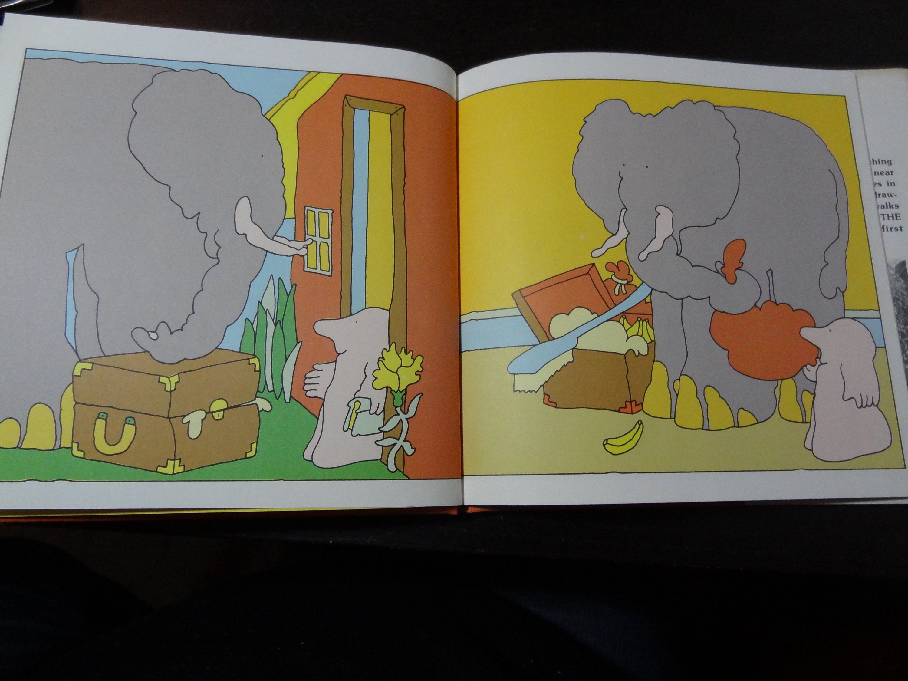 Bob Barner The Elephant's Visit by Bob Barner - Copyright 1975 - Vintage Children ...