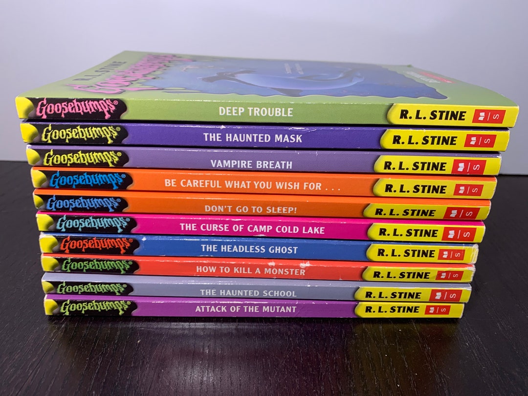 Goosebumps Books by R L Stein - 1990s Cover Reprints - Young Adult ...