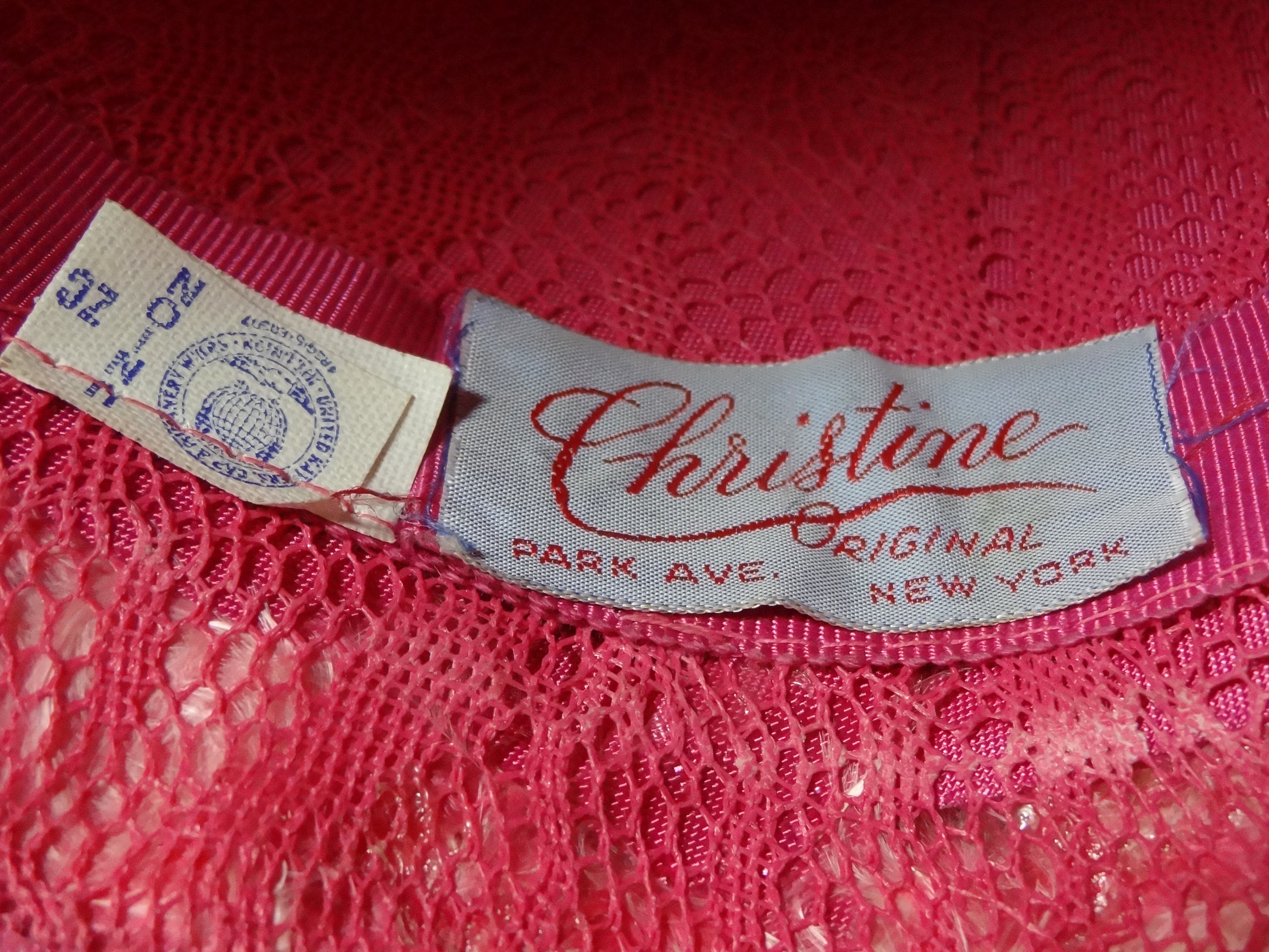 Vintage Christine Original Park Avenue New York Pink and  display picture 2