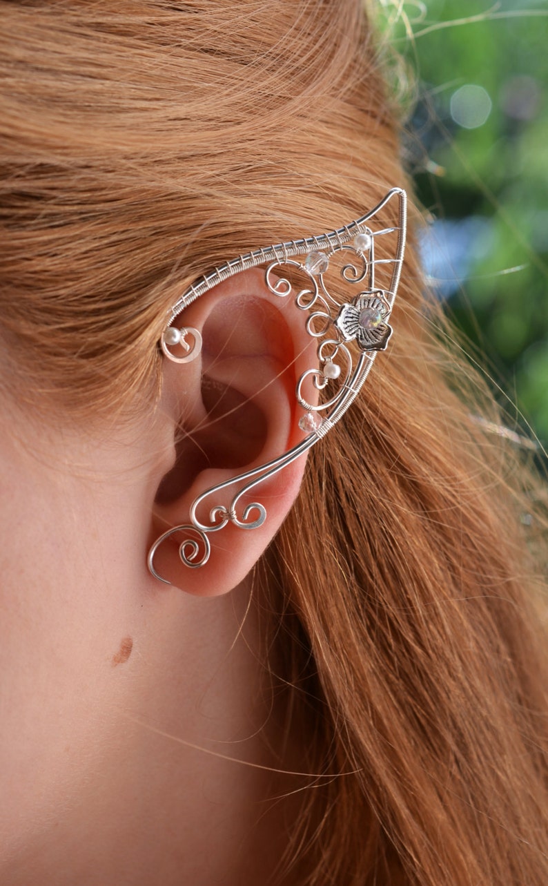 Elf Ears Ear Cuffs Elven Ear Cuff Boho Jewelry Bohemian | Etsy