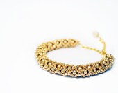 Swarovski Armband, netting gold Swarovski Armband, saldierte Armband, Hochzeit Schmuck, Perlen Armband, Armband, Swarovski Perle Armband