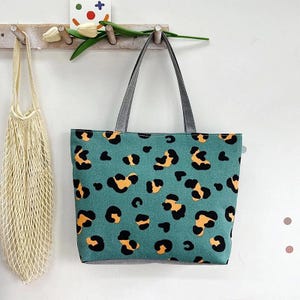 Leopard Print Tote Bag