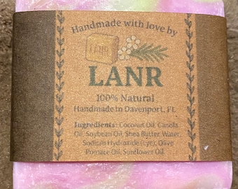 Handmade Natural Soaps Tie Dye