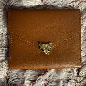 Exquisite Fox Buckle Coin Purse, Multi-card Slot Card Holder, Multi-function Coin Purse