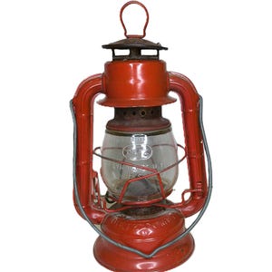 マグマグラス　magmaglass deitz NO.50 commet Dietz #50 Comet Oil Burning Lantern (Red) - Walmart.com