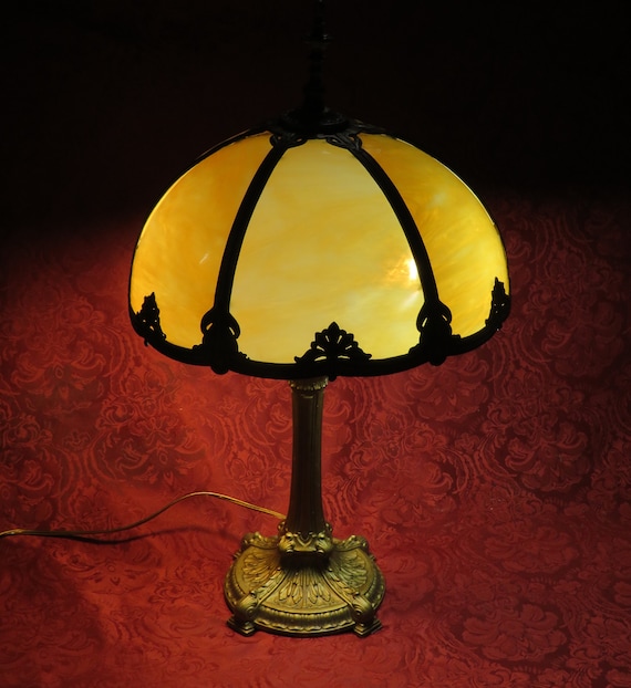 Antique slag lamp online