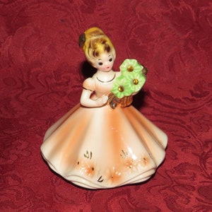 Josef Originals Figurine for &quot;November&quot; from the Birthstone Doll&quot; Series Marked on Base