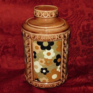 McCoy Keramik Flower Canister Keksdose