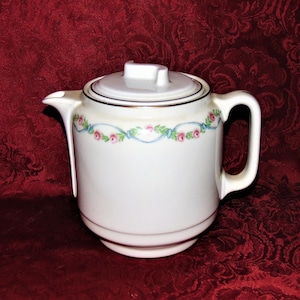 Caffettiera Hall Superior China Wildfire Pattern GRANDE, stile retrò anni &#39;30, da cucina