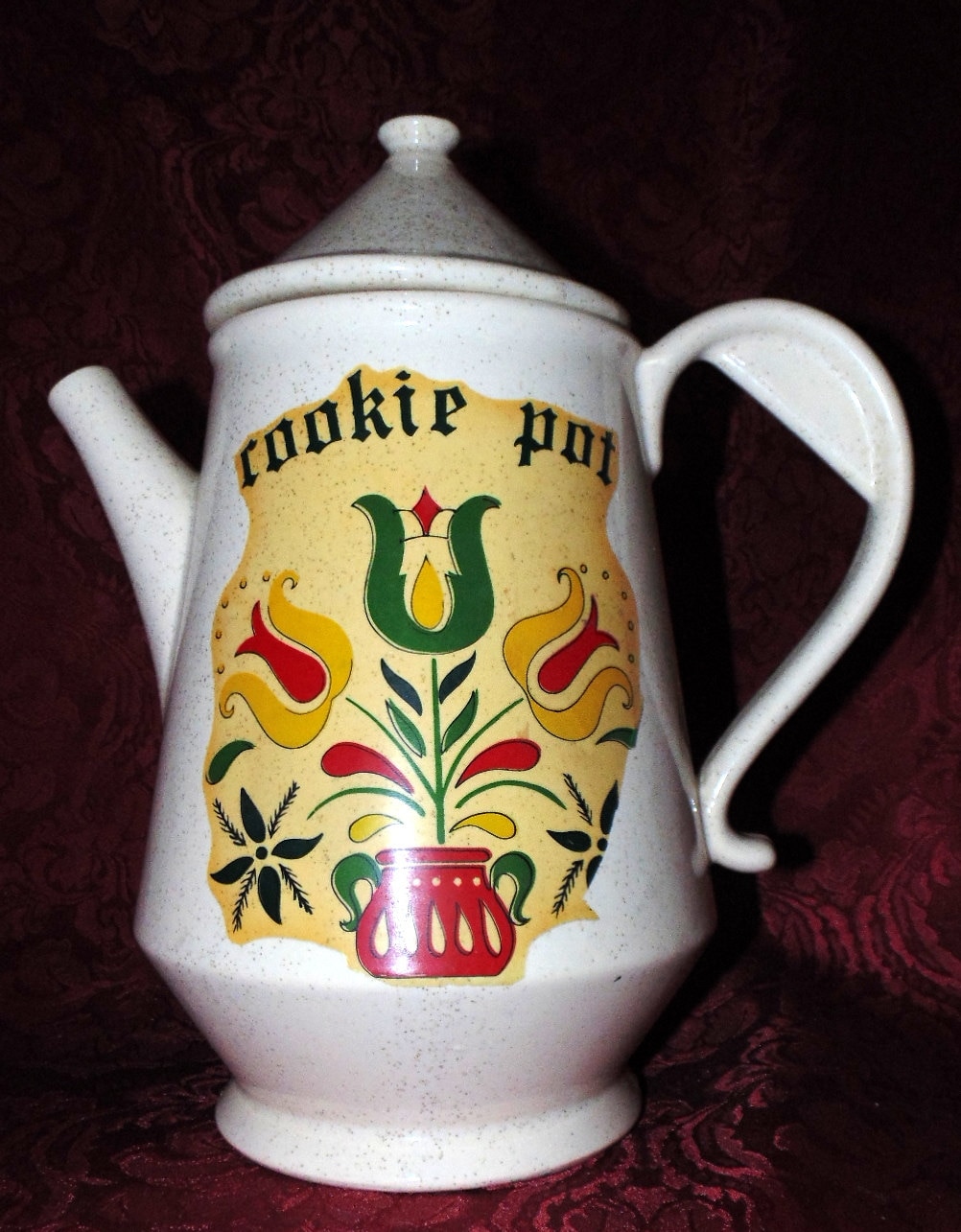 1973 Mccoy Coffee Pot Cookie Jar Pennsylvania Dutch - Etsy