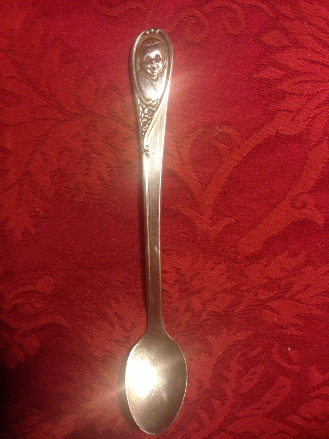 GERBER BABY SPOON Long Handle Winthrop Silver Plate Co Etsy Canada