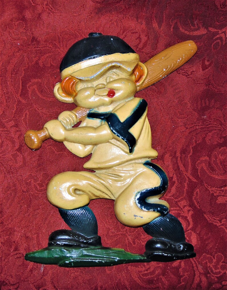 3 1970's Vintage Baseball Wall Plaques by Sexton Etsy