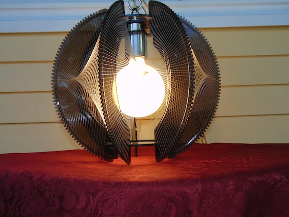 Paul Seconデザイン ヴィンテージ ストリング ペンダントランプ Mid Century Modern Filament String Swag Lamp - Paul Secon Style - Etsy