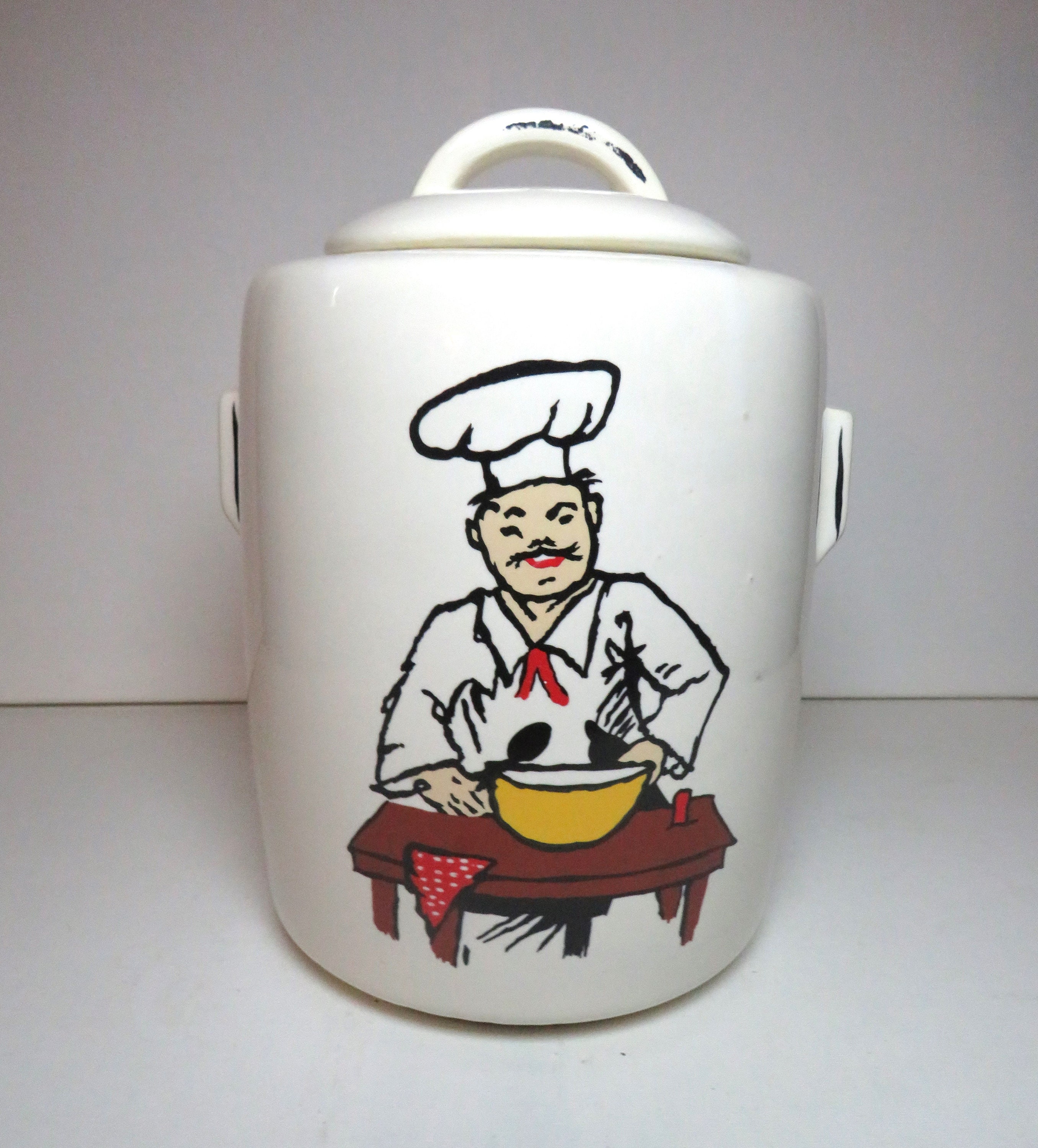 1940's Mccoy Pottery Chef Canister / Cookie Jar - Etsy