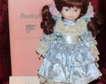 Bradley&#39;s Doll Company &quot;Jacey&quot; Red Hair, Blue Eyed Porcelain Beauty! Limited Edition