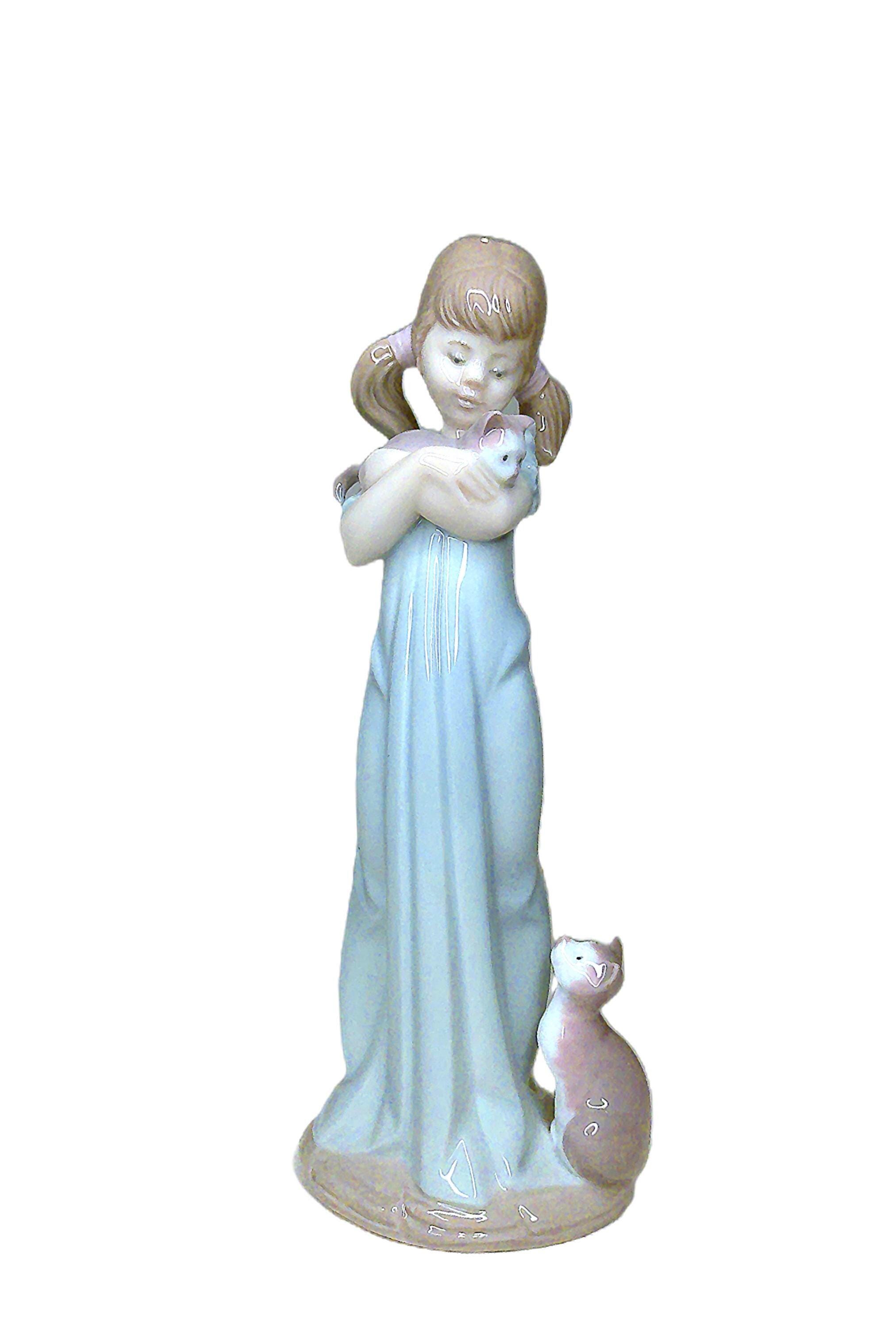 Lladro girl kittens - Etsy 日本