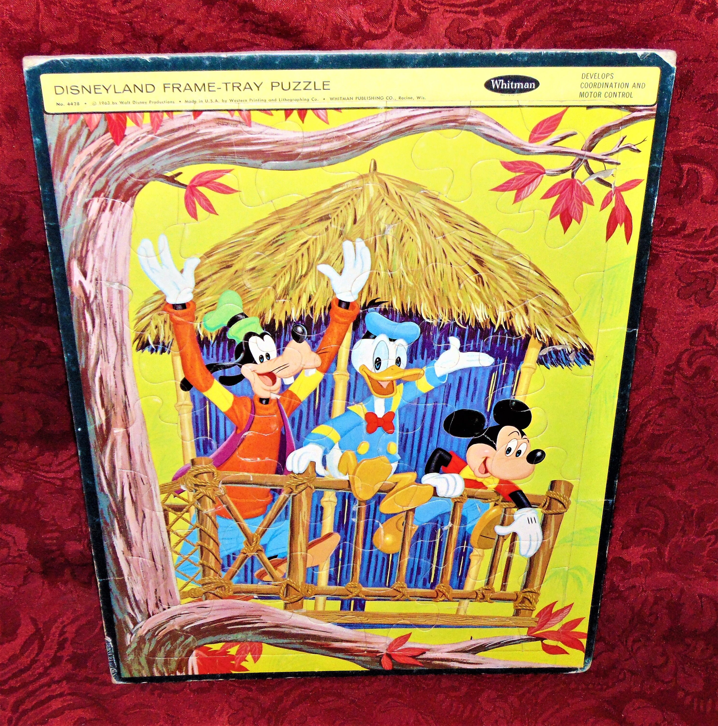 Mickey magazine 1951年 フランス ガリ板刷り Mickey Mouse Magazine