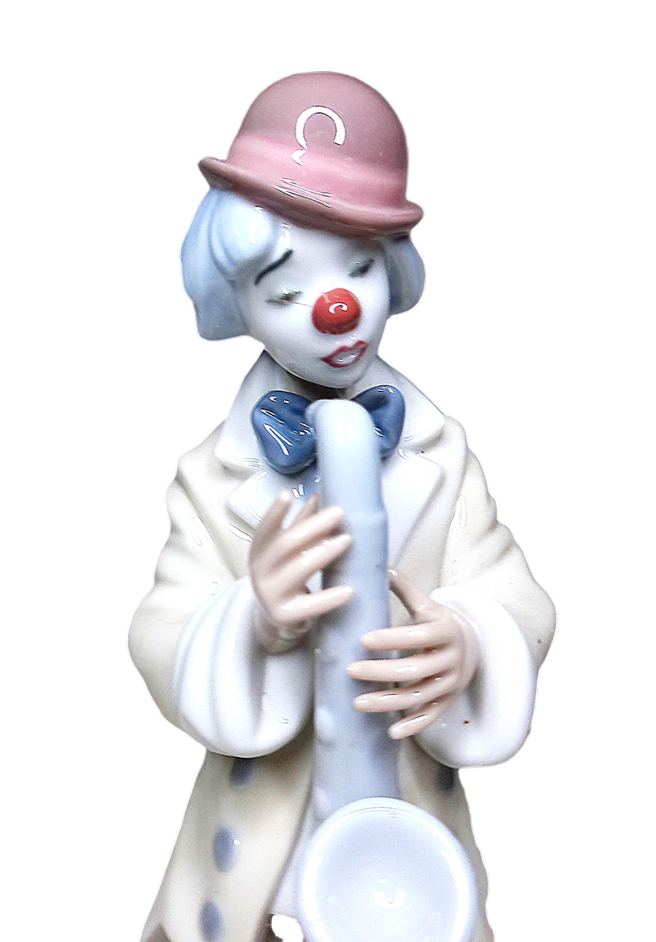 LLADROリヤドロ フィギュリン SAD SAX 悲しきサックス ピエロ LLADROリヤドロ フィギュリン SAD SAX 悲しきサックス ピエロ LLADRO