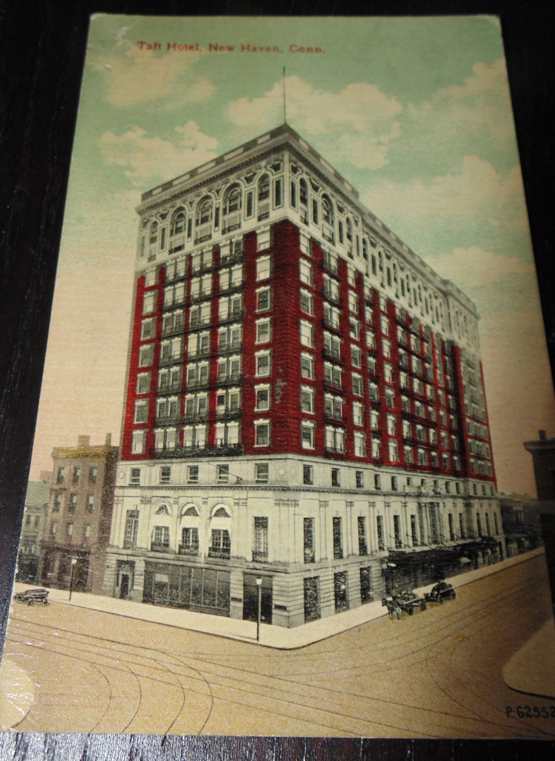 Taft Hotel New Haven Vintage Unused Postcard Etsy