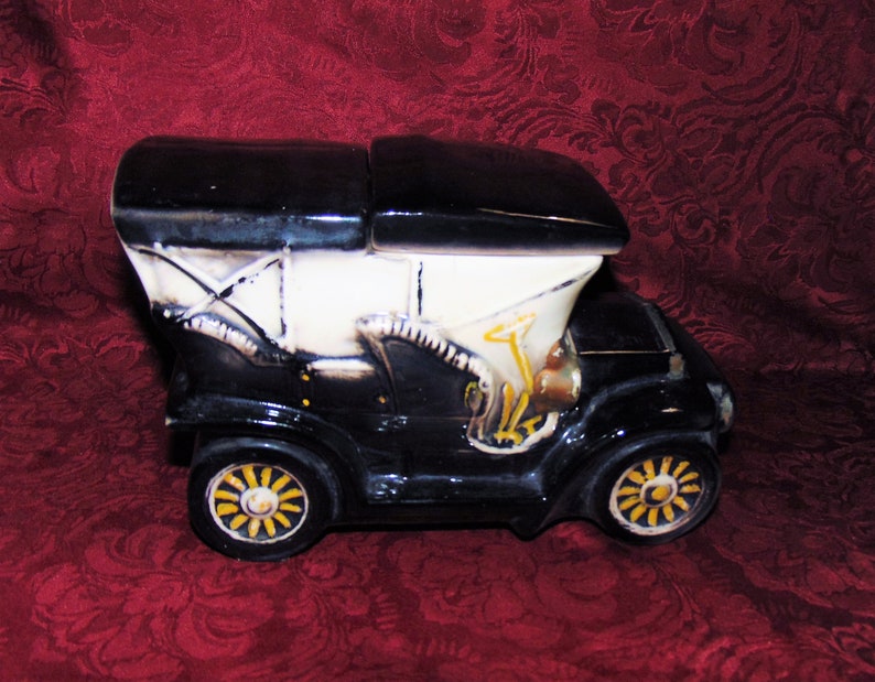 1960s Mccoy Pottery Touring Car Model T Cookie Jar - Etsy