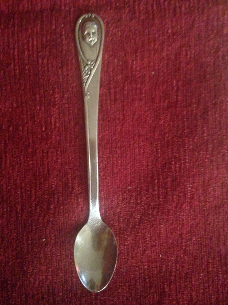GERBER BABY SPOON Long Handle Winthrop Silver Plate Co Etsy Canada