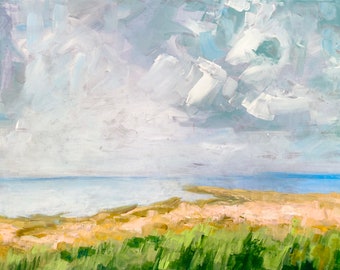 Coastal Marshland - Giclee Print