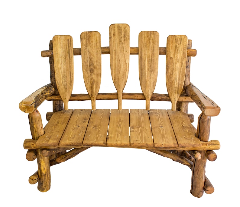 Lake House Decor / Rustic Wood Bench / Lake House Furniture / Etsy