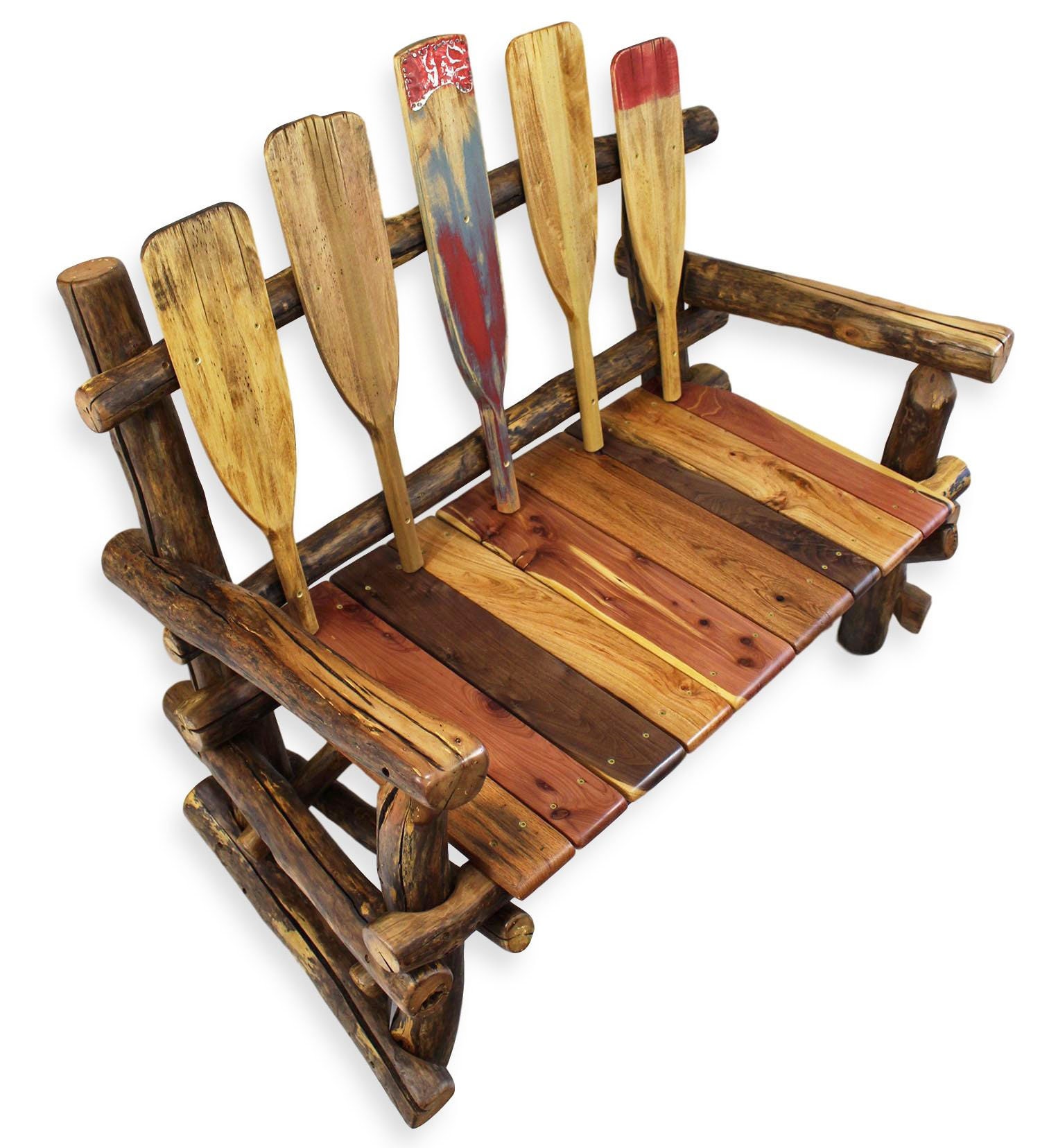 Lake House Decor / Rustic Wood Bench / Lake House Furniture / Etsy