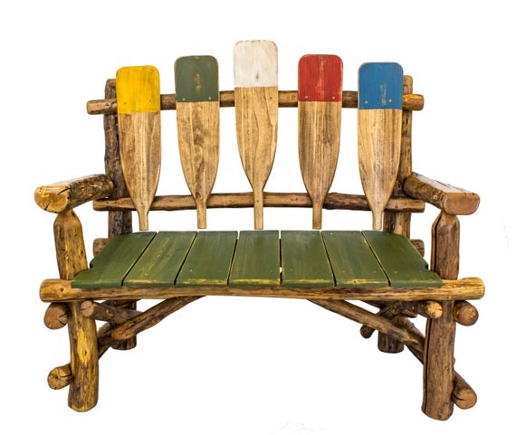 Lake House Decor Rustic Wood Bench Lake House Furniture Etsy